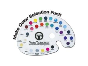 Farbpalette für Elastomer-Elemente Farbpalette