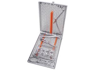 IMS® Kassette Signature DIN für 16 Instrumente Orange (IMEDIN163)