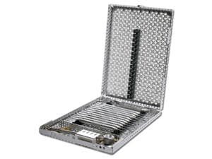 IMS® Kassette Signature DIN für 16 Instrumente Schwarz (IMEDIN167)