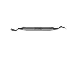 Bone Scraper, Knochenschaber Buser - Black Line Figur 1/2 (PPBUSER12X), Breite 3 / 4 mm