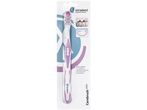 Carebrush® white - Einzelpackung Pink