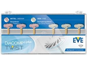 EVE DIACOMP® PLUS TWIST - Set RA 342, Ø 14 mm, Packung 6 Stück