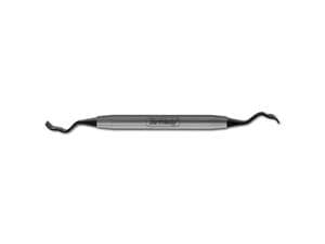 Bone Scraper, Knochenschaber Buser - Black Line Figur 2/3 (PPBUSER23X ) Breite 4 / 5 mm