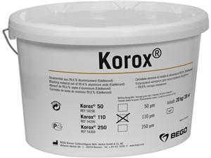 Korox-Edelkorund 110 &#181;, Eimer 20 kg