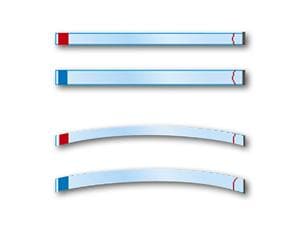 Hawe Stopstrip Gerade, 8 mm, Packung 100 Stück