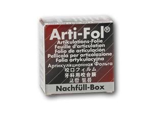 Bausch Arti-Fol® metallic BK 1028, schwarz-rot, zweiseitig, Breite 22 mm, Nachfüllrolle 20 m