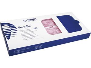 Fit-N-Fix Serviettenhalter Floral-pink, Packung 200 Stück