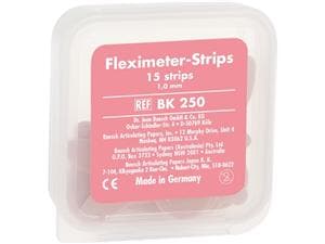 Fleximeter Strips - Nachfüllpackung Rosa, Stärke 1,0 mm, Packung 15 Stück