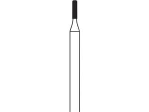 FG-Diamant, Form 156 ISO 008, Körnung normal, Kopflänge 4 mm, Packung 5 Stück