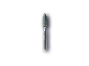 Siliciumcarbid-Schleifer, grün, Form 661F ISO 025, Schaft HP, Packung 5 Stück