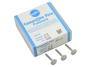 CompoSite Fine Polierer Linse, Schaft W, Packung 12 Stück