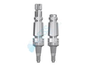 Abformpfosten - kompatibel mit Dentsply Ankylos® Höhe 1,0 - 1,5 mm, mit Rotationsschutz