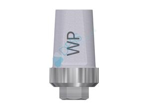 Titanabutment - kompatibel mit Zimmer Screw-Vent® WP Ø 5,7 mm, 0° gewinkelt