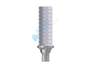 Provisorisches Titanabutment - kompatibel mit Straumann® Bone Level® NC Ø 3,3 mm, mit Rotationsschutz