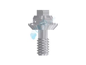 Multi-unit® Abutments NP Ø 3,5 mm - kompatibel mit 3i® Osseotite® Höhe 1,0 mm, 0° gewinkelt, ohne Rotationsschutz