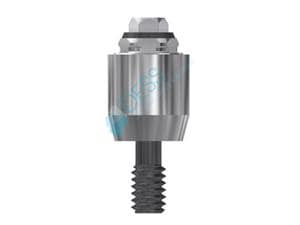 Multi-unit® Abutments RP Ø 4,1 mm - kompatibel mit 3i® Osseotite® Höhe 5,0 mm, 0° gewinkelt, ohne Rotationsschutz