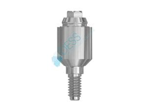 Multi-unit® Abutments NP Ø 3,5 mm - kompatibel mit Zimmer Screw-Vent® Höhe 5,0 mm, 0° gewinkelt, ohne Rotationsschutz