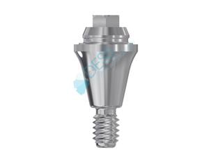 Multi-unit® Abutments RP Ø 4,3 - 5,0 mm - kompatibel mit Nobel Active™ / Nobel Replace® CC Höhe 2,5 mm, 0° gewinkelt, ohne