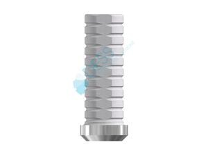 Provisorisches Titanabutment - kompatibel mit 3i® Osseotite® NP Ø 3,4 mm, mit Rotationsschutz
