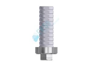 Provisorisches Titanabutment - kompatibel mit Zimmer Screw-Vent® WP Ø 5,7 mm, mit Rotationsschutz