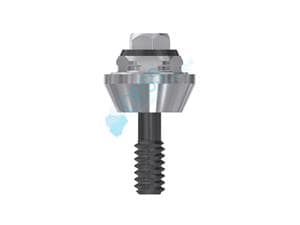 Multi-unit® Abutments NP Ø 3,5 mm - kompatibel mit Nobel Branemark® Höhe 2,0 mm, 0° gewinkelt, ohne Rotationsschutz