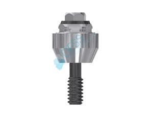 Multi-unit® Abutments NP Ø 3,5 mm - kompatibel mit Nobel Branemark® Höhe 3,0 mm, 0° gewinkelt, ohne Rotationsschutz
