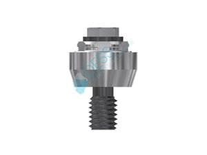 Multi-unit® Abutments WP Ø 5,1 mm - kompatibel mit Nobel Branemark® Höhe 3,0 mm, 0° gewinkelt, ohne Rotationschutz