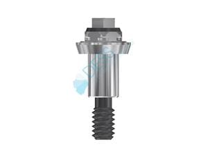Multi-unit® Abutments RP Ø 4,3 mm - kompatibel mit Nobel Replace Select™ Höhe 1,0 mm, 0° gewinkelt, ohne Rotationsschutz