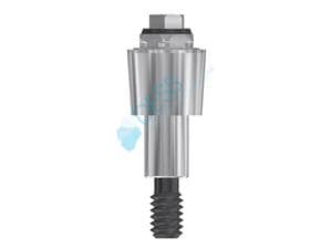 Multi-unit® Abutments RP Ø 4,3 mm - kompatibel mit Nobel Replace Select™ Höhe 4,0 mm, 0° gewinkelt, ohne Rotationsschutz