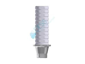 Provisorisches Titanabutment - kompatibel mit Nobel Active™ / Nobel Replace® CC RP Ø 4,3 mm, mit Rotationsschutz