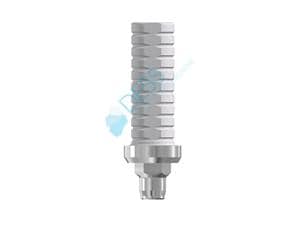 Provisorisches Titanabutment - kompatibel mit 3i® Certain® NP Ø 3,45 mm, mit Rotationsschutz
