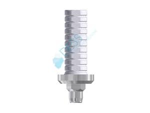 Provisorisches Titanabutment - kompatibel mit 3i® Certain® WP Ø 5,0 mm, mit Rotationsschutz