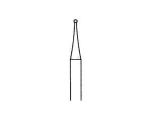 Allport Hartmetallbohrer, Form HM 141F ISO 010, Schaft HP, Packung 2 Stück