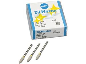 ZiLMaster Fine (hellgrau) Schaft H - Standardpackung Walze, Packung 3 Stück