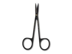 Super-Cut Schere, Black Line - Iris Figur 17 (S17SCX), Länge 11,5 cm, gerade, fein
