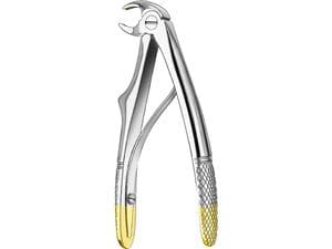 Kinderzahnzange - diamantiert mit Feder, Frontzahnzange Figur AD/5 - UK