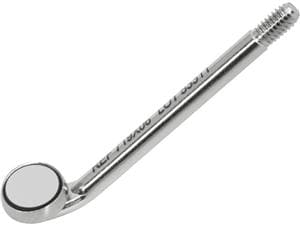 TOPvision FS Rhodium Mundspiegel, plan SS Nr. 06, Ø 6 mm, Packung 1 Stück