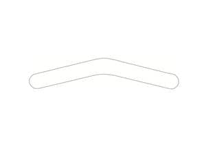 Matrizen Tofflemire, Erwachsene Nr, 1, Stärke 0,035 mm, Packung 12 Stück