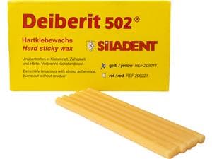 Deiberit 502® Hartklebewachs Gelb, Stangen 10 Stück