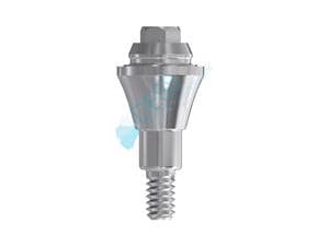 Multi-unit® Abutments RC Ø 4,1 - 4,8 mm - kompatibel mit Straumann® Bone Level® Höhe 2,5 mm, 0° gewinkelt, ohne Rotationssc