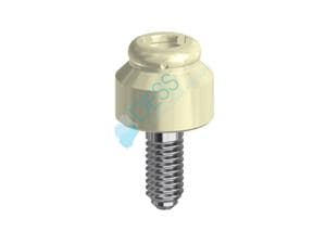Locator Abutment - Oktagon, kompatibel mit Straumann® Soft Tissue Level & synOCTA® RP Ø 4,3 mm, Höhe 3,0 mm