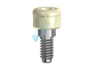 Locator Abutment - Internal Hex USA, kompatibel mit Zimmer Screw-vent® NP Ø 3,5 mm, Höhe 1,0 mm