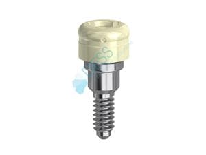 Locator Abutment - Internal Hex FD, kompatibel mit Dentsply friadent® XIVE® RP Ø 3,8 mm, Höhe 1,0 mm