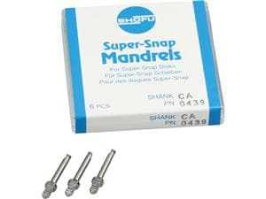 Super-Snap - Mandrell W-Schaft, Packung 6 Stück