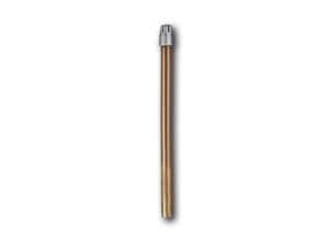 Monoart® Speichelsauger mit abnehmbarer Kappe - Länge 12,5 cm Orange, Packung 1.000 Stück