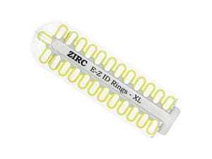 Zirc EZ-ID Markierungsringe, extra groß (Ø 9 mm) - Nachfüllpackung Neon gelb, Packung 25 Stück