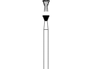 Diamant, Form H 023 ISO 025, Kopflänge 2 mm, Packung 5 Stück