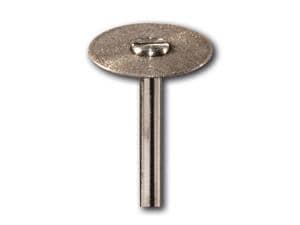 Starre Sinterscheibe, Form S 327 Ø 8 mm, Stärke 0,4 mm, normal, Schaft HP