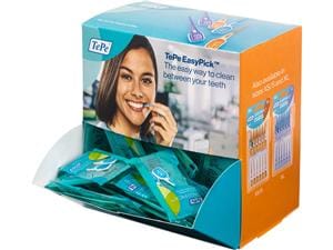 TePe EasyPick™ Größe M / L, türkis, Spenderbox 2 x 200 Stück
