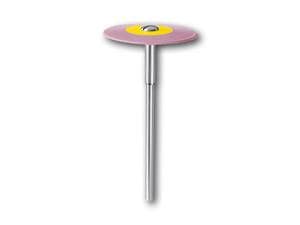 EVE DIAPOL® - HP, rosa - mittel, montiert Scheibe groß, L26Dmf, Packung 10 Stück
